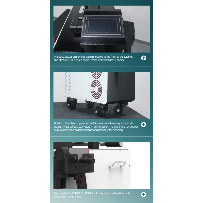 Industrial Laser For Cleaning - Macchina portatile per la pulizia laser