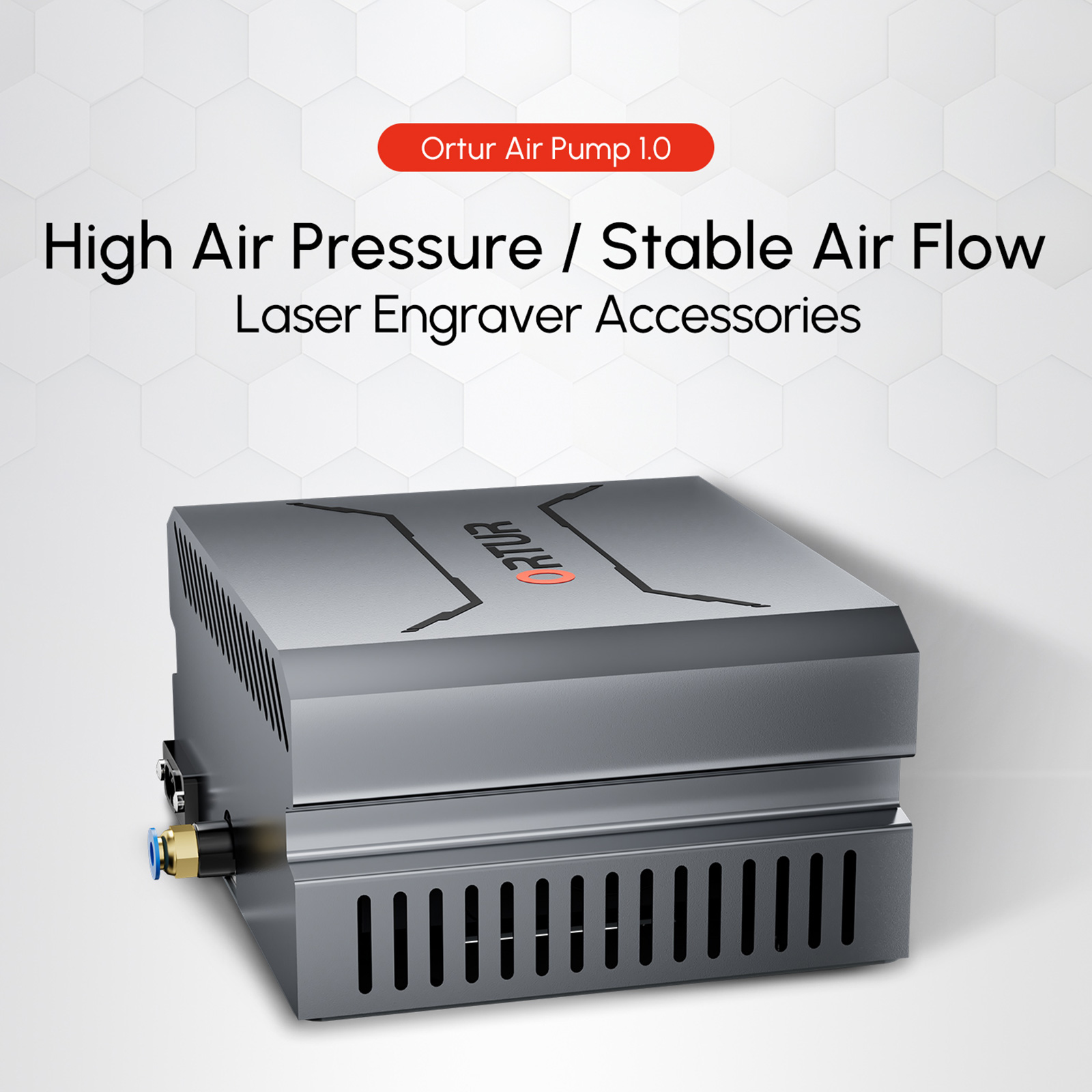 Pompa Air Assist Ortur 50L/Min - Air Assist Pump Laser recensione e prezzo