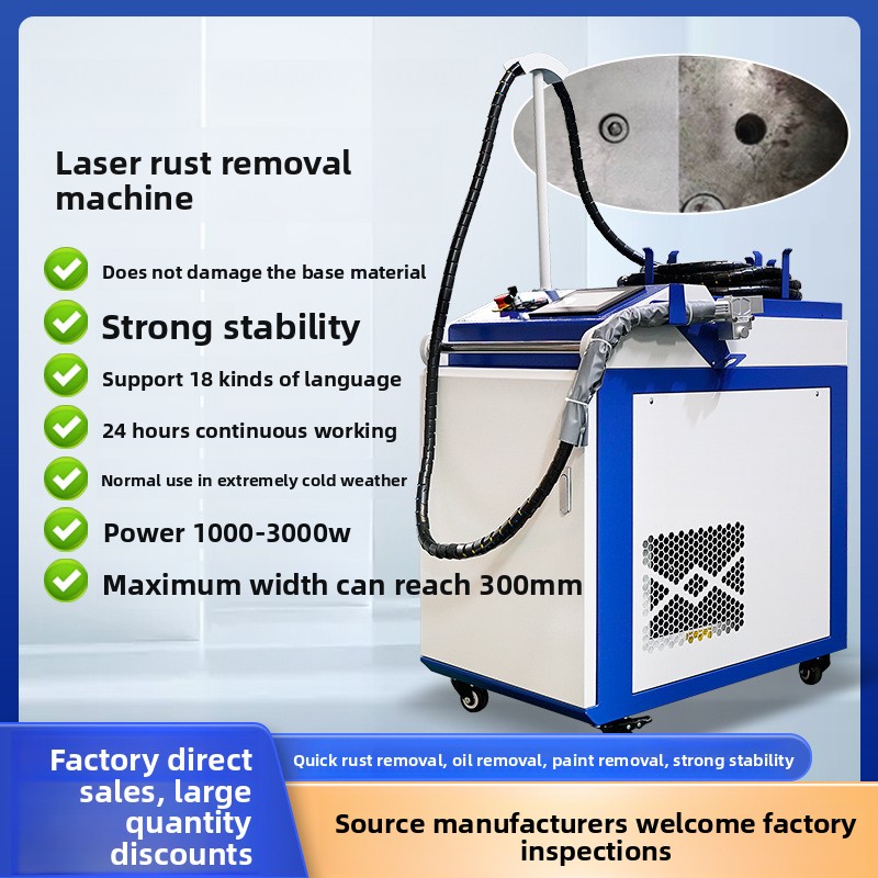 Pulizia continua a impulsi del - Industrial Laser Paint Removal recensione e prezzo