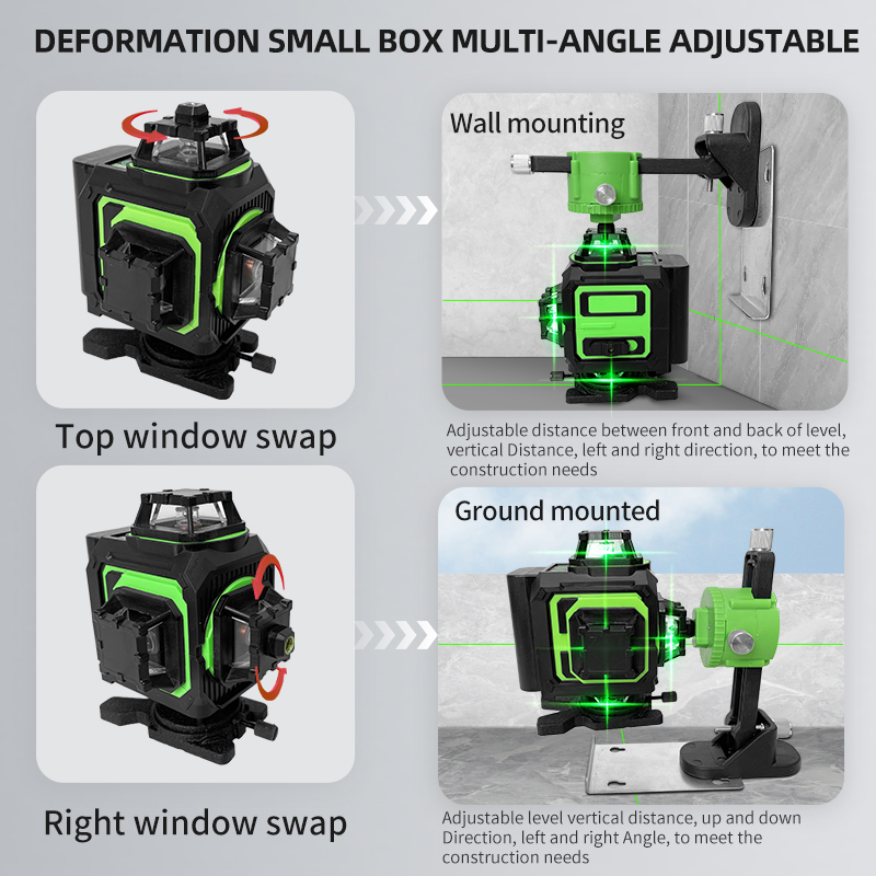 4D 16 Linee 360 ° Livella lase - Industrial Laser Supply recensione e prezzo