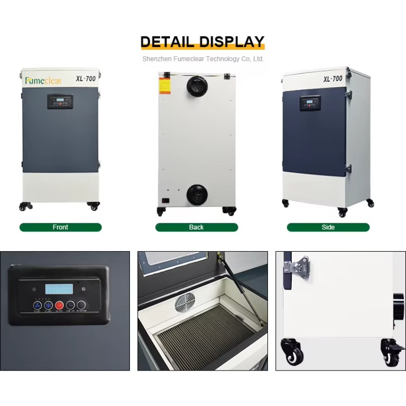 XL700 Potente Estrattore di Fu - Industrial Laser Supply recensione e prezzo