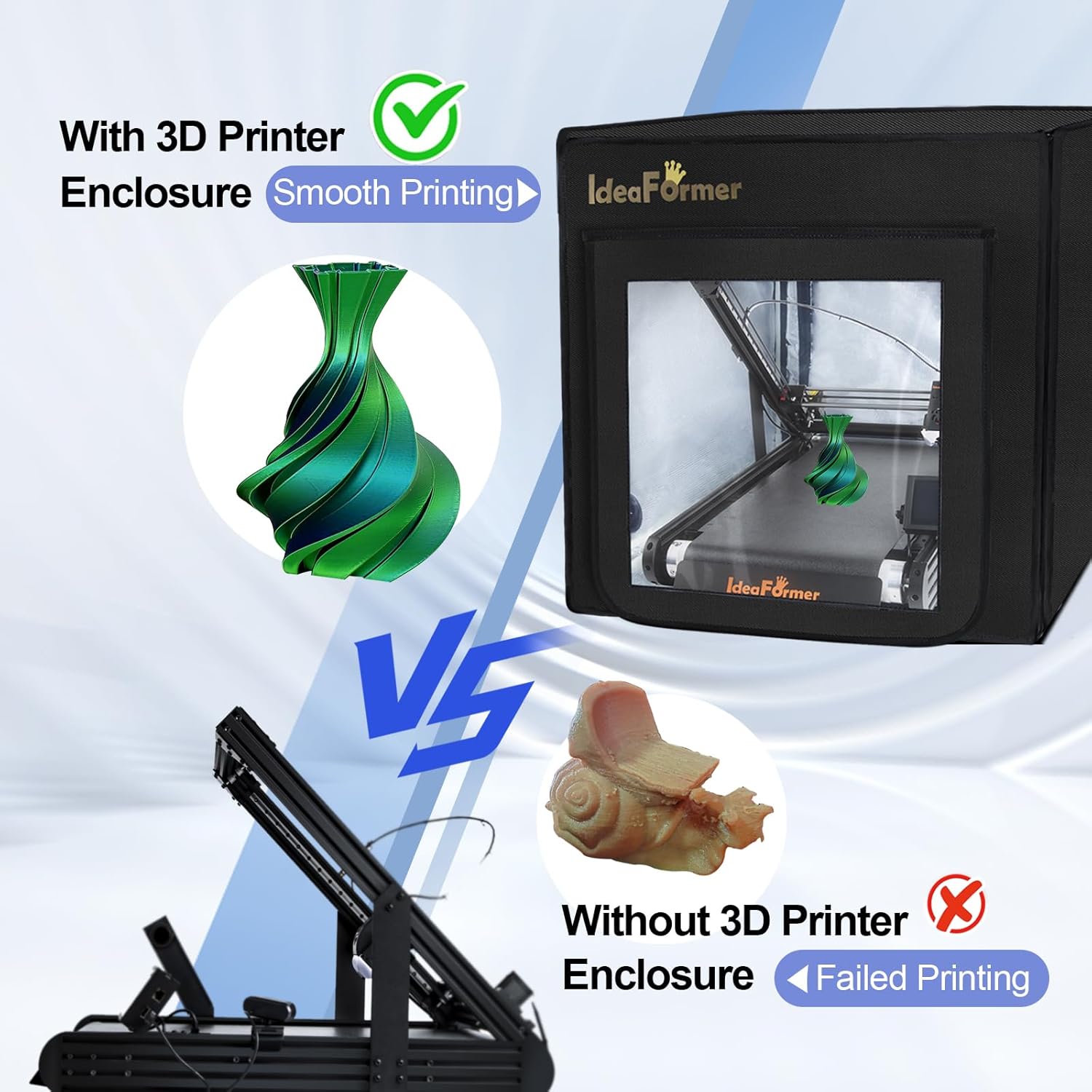 Nuovo Ideaformer IR3 V2 - Cass - Industrial Print & Laser Inc recensione e prezzo