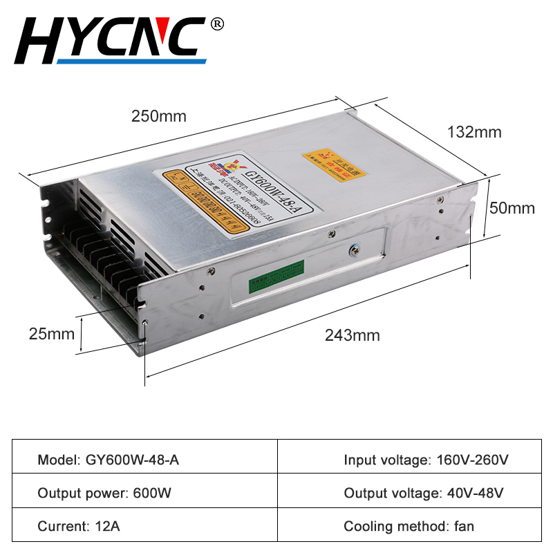 GY600W-48-A Interruttore di al - Industrial Laser Supply recensione e prezzo